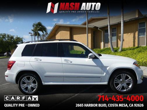White 2015 Mercedes-Benz GLK-Class GLK 350