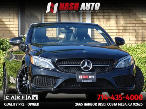 Black 2018 Mercedes-Benz C-Class C 300