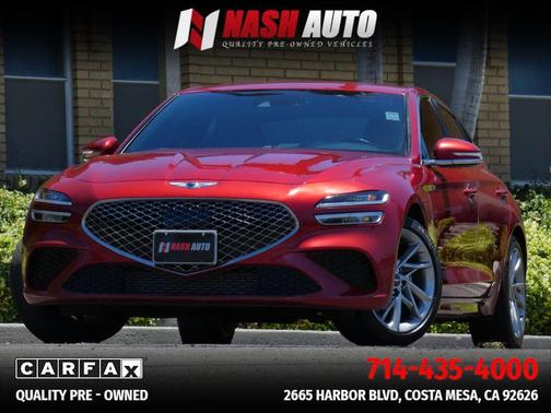 Havana Red 2022 Genesis G70 2.0T RWD