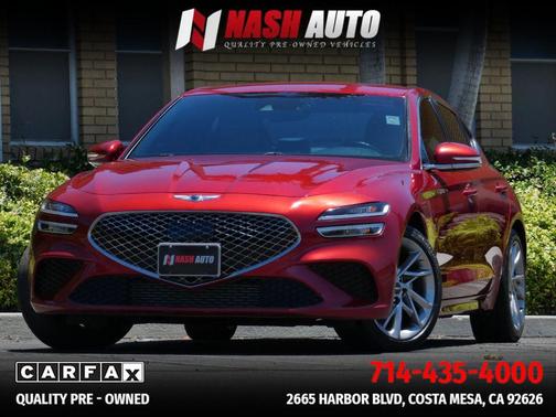 Havana Red 2022 Genesis G70 2.0T RWD