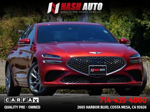 Havana Red 2022 Genesis G70 2.0T RWD