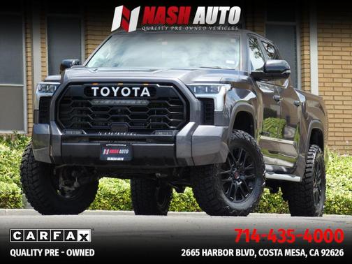 Gray 2024 Toyota Tundra Hybrid Limited