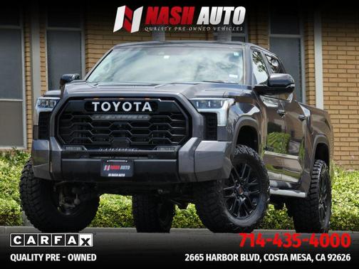 Gray 2024 Toyota Tundra Hybrid Limited