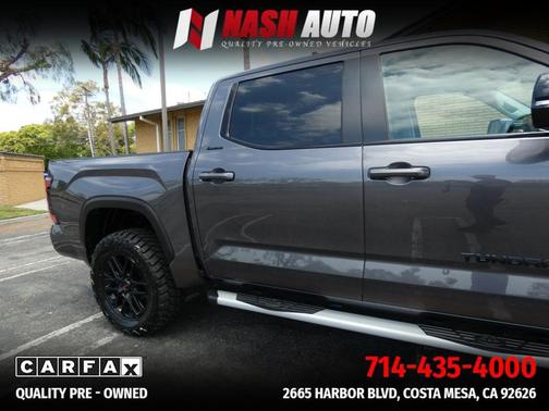 Gray 2024 Toyota Tundra Hybrid Limited
