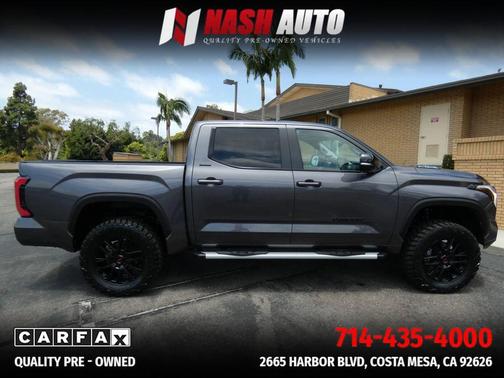 Gray 2024 Toyota Tundra Hybrid Limited