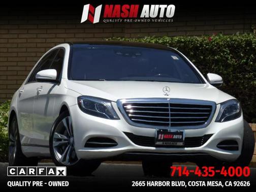 2015 Mercedes-Benz S-Class S 550 Sedan 4D