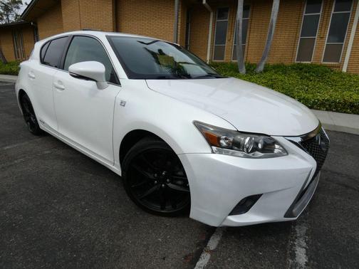 White 2015 Lexus CT 200h CT 200h Hatchback 4D