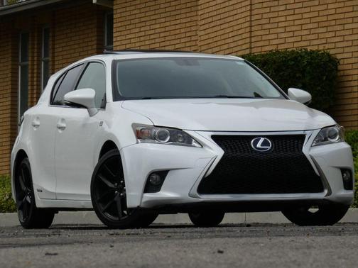 White 2015 Lexus CT 200h CT 200h Hatchback 4D