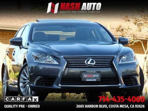 Gray 2013 Lexus LS 460 Base