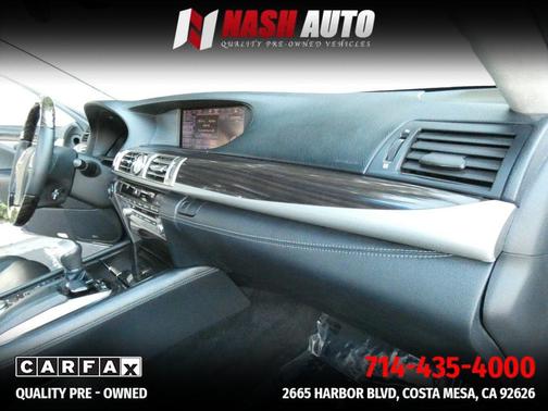Gray 2013 Lexus LS 460 Base
