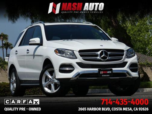 White 2016 Mercedes-Benz GLE-Class GLE 350 4MATIC SUV
