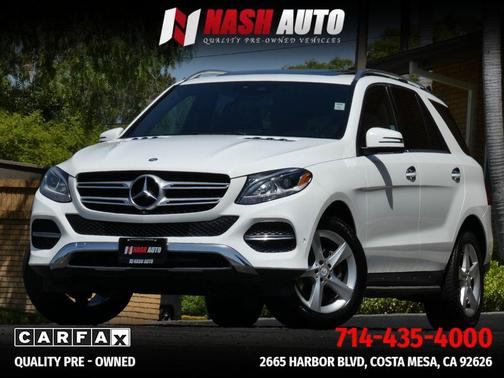 White 2016 Mercedes-Benz GLE-Class GLE 350 4MATIC
