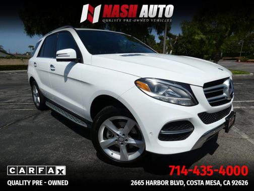 White 2016 Mercedes-Benz GLE-Class GLE 350 4MATIC