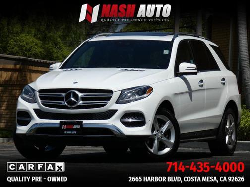 White 2016 Mercedes-Benz GLE-Class GLE 350 4MATIC