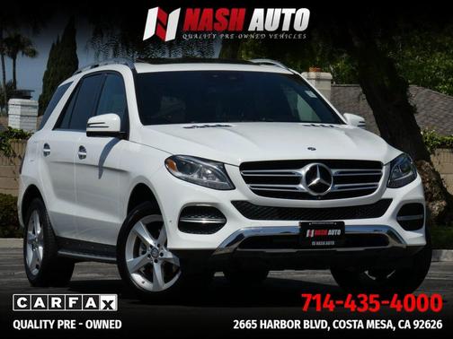 White 2016 Mercedes-Benz GLE-Class GLE 350 4MATIC