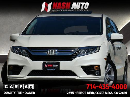 White 2019 Honda Odyssey EX-L