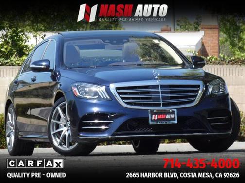 2018 Mercedes-Benz S-Class S 560 Sedan 4D