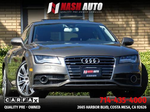 Gray 2012 Audi A7 Prestige