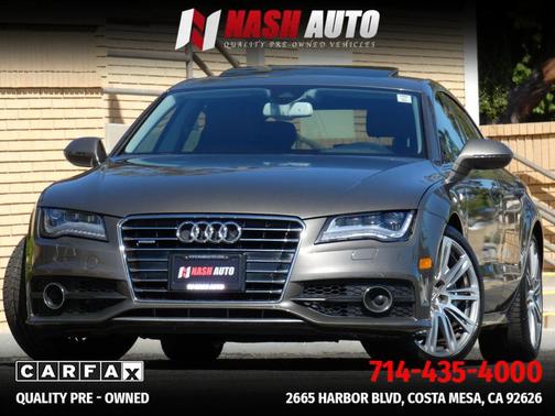 Gray 2012 Audi A7 Prestige