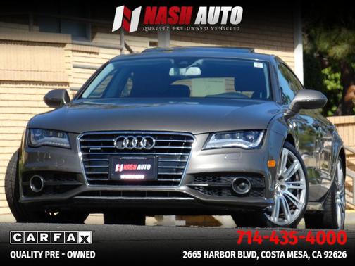 Gray 2012 Audi A7 Prestige