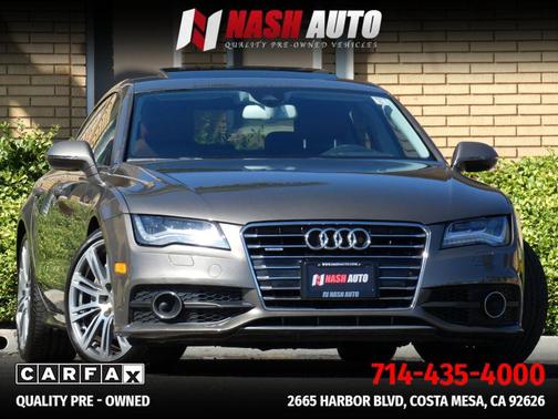 Gray 2012 Audi A7 Prestige