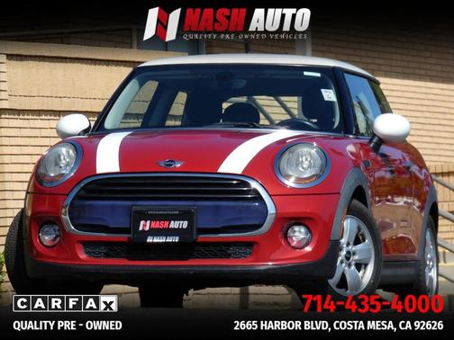 Red 2017 MINI Hardtop Cooper