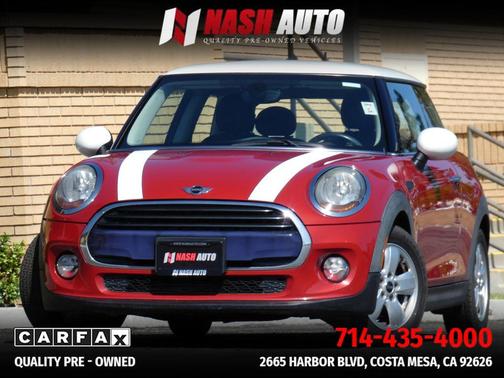 Red 2017 MINI Hardtop Cooper