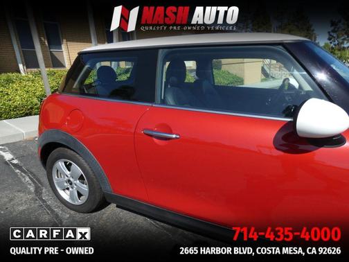 Red 2017 MINI Hardtop Cooper
