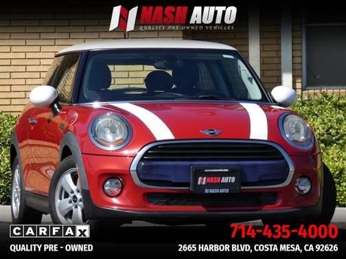 Red 2017 MINI Hardtop Cooper
