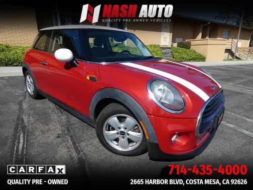 Red 2017 MINI Hardtop Cooper