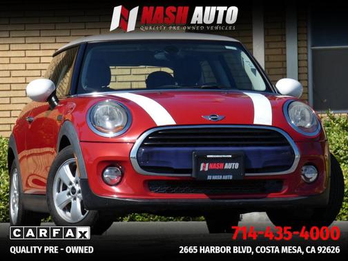 Red 2017 MINI Hardtop Cooper