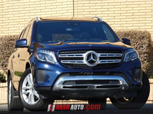 Blue 2019 Mercedes-Benz GLS 450 4MATIC