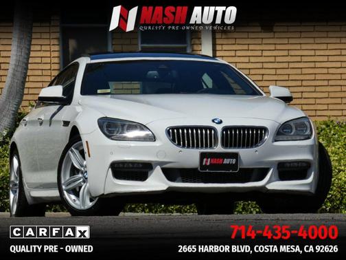 White 2014 BMW 650 xDrive