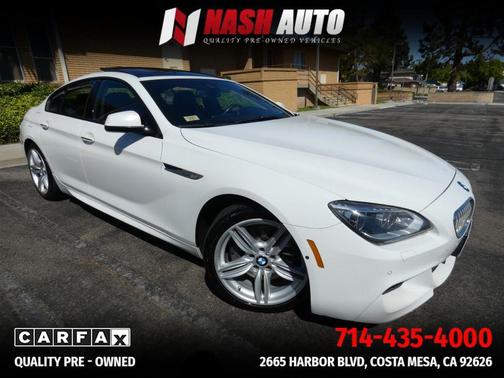 White 2014 BMW 650 xDrive