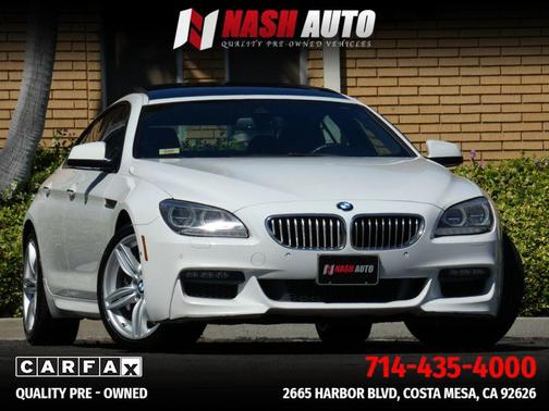 White 2014 BMW 650 xDrive