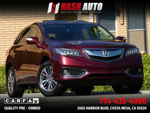 Basque Red Pearl II 2016 Acura RDX Advance Package