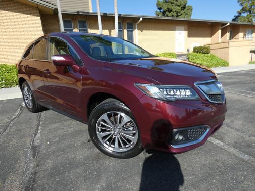 Basque Red Pearl II 2016 Acura RDX Advance Package