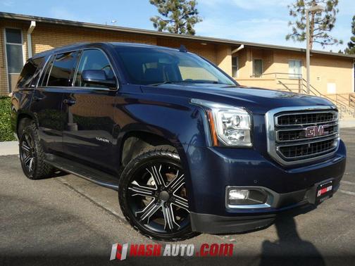 Dark Sapphire Blue Metallic 2018 GMC Yukon SLE