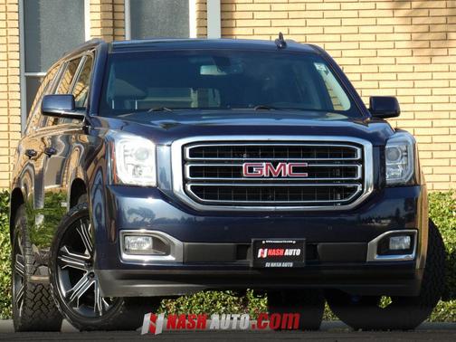 Dark Sapphire Blue Metallic 2018 GMC Yukon SLE