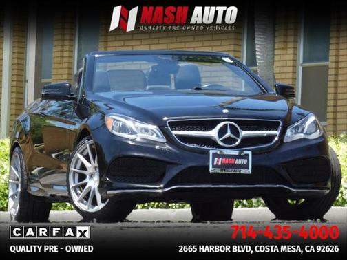 2016 Mercedes-Benz E-Class E 400 Cabriolet 2D