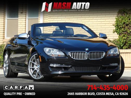 2012 BMW 650 650i Convertible 2D
