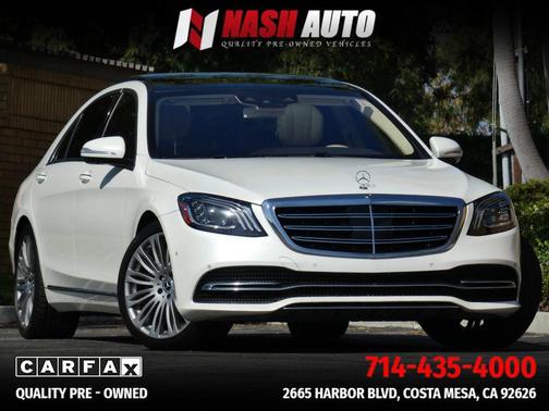 2019 Mercedes-Benz S-Class S 560 Sedan 4D