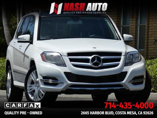 White 2014 Mercedes-Benz GLK-Class GLK 350