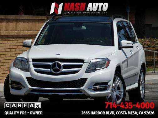 White 2014 Mercedes-Benz GLK-Class GLK 350