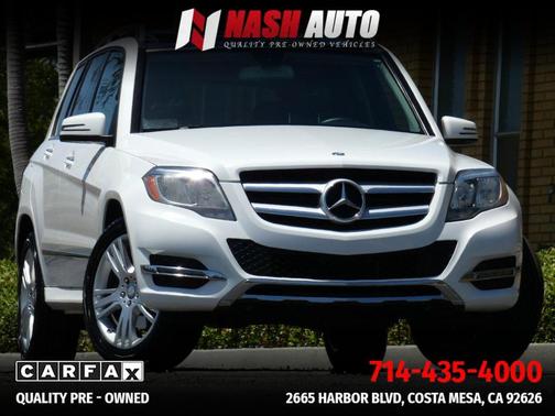 White 2014 Mercedes-Benz GLK-Class GLK 350