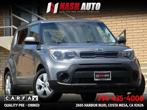 Gray 2018 Kia Soul Base