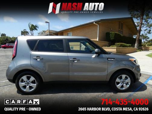 Gray 2018 Kia Soul Base