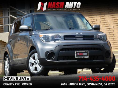 Gray 2018 Kia Soul Base