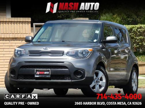Gray 2018 Kia Soul Base