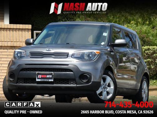 Gray 2018 Kia Soul Base